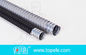 Electrical Galvanized Steel PVC Flexible Conduit And Fittings Grey