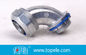 Blaues/Gelb-Zink stirbt Form-flexible wasserdichte Rohr-Verbindungsstück-Installationen 90 Grad