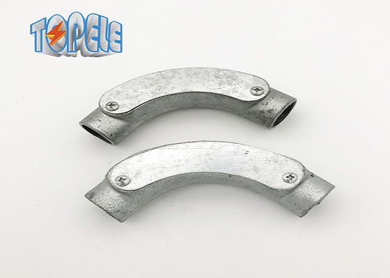 ISO-Zertifikat BS4568 Leitung 20 mm 25 mm Ellenbogen Formbares Eisen Inspektionsbeugen