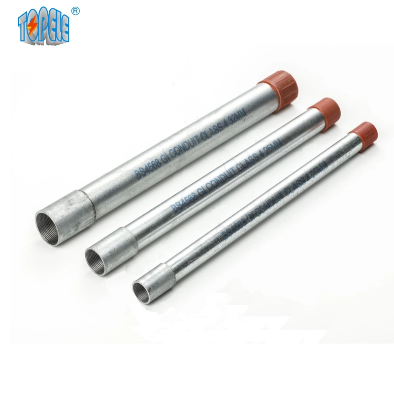China Manufacturer of BS4568 Electrical Gi Conduit Pipe BS List Electrical Tube Class 4
